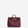 Bottega Veneta Mujer Barcelona Bolso Small Andiamo color Burdeos sku 810-008264 02 - Foto 1