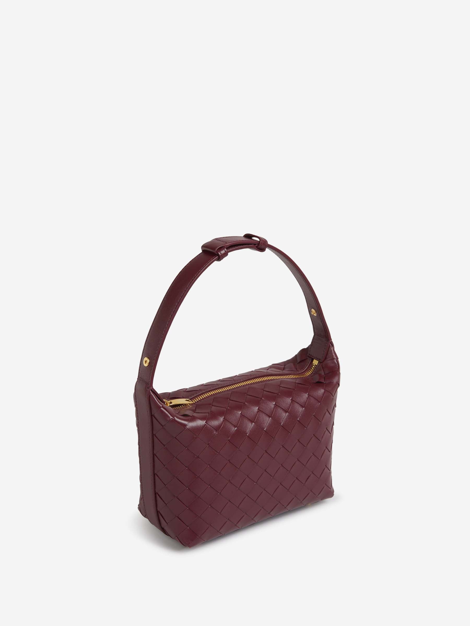Bottega Veneta Mujer Barcelona Bolso Mini Wallace color Burdeos sku 810-008270 02 - Foto 2