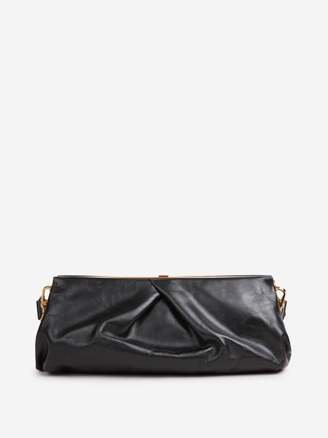 Dries Van Noten Mujer Barcelona Bolso Clutch Plisado color Negro sku 810-008277 01 - Foto 1