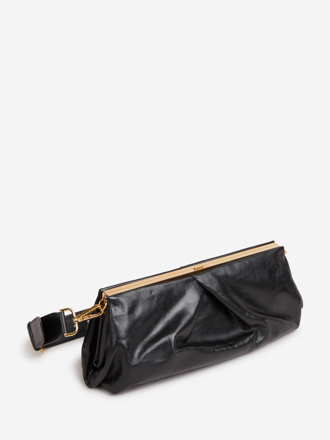Dries Van Noten Mujer Barcelona Bolso Clutch Plisado color Negro sku 810-008277 01 - Foto 2