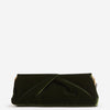 Dries Van Noten Mujer Barcelona Bolso Clutch Plisado color Verde Jungla sku 810-008278 01 - Foto 1
