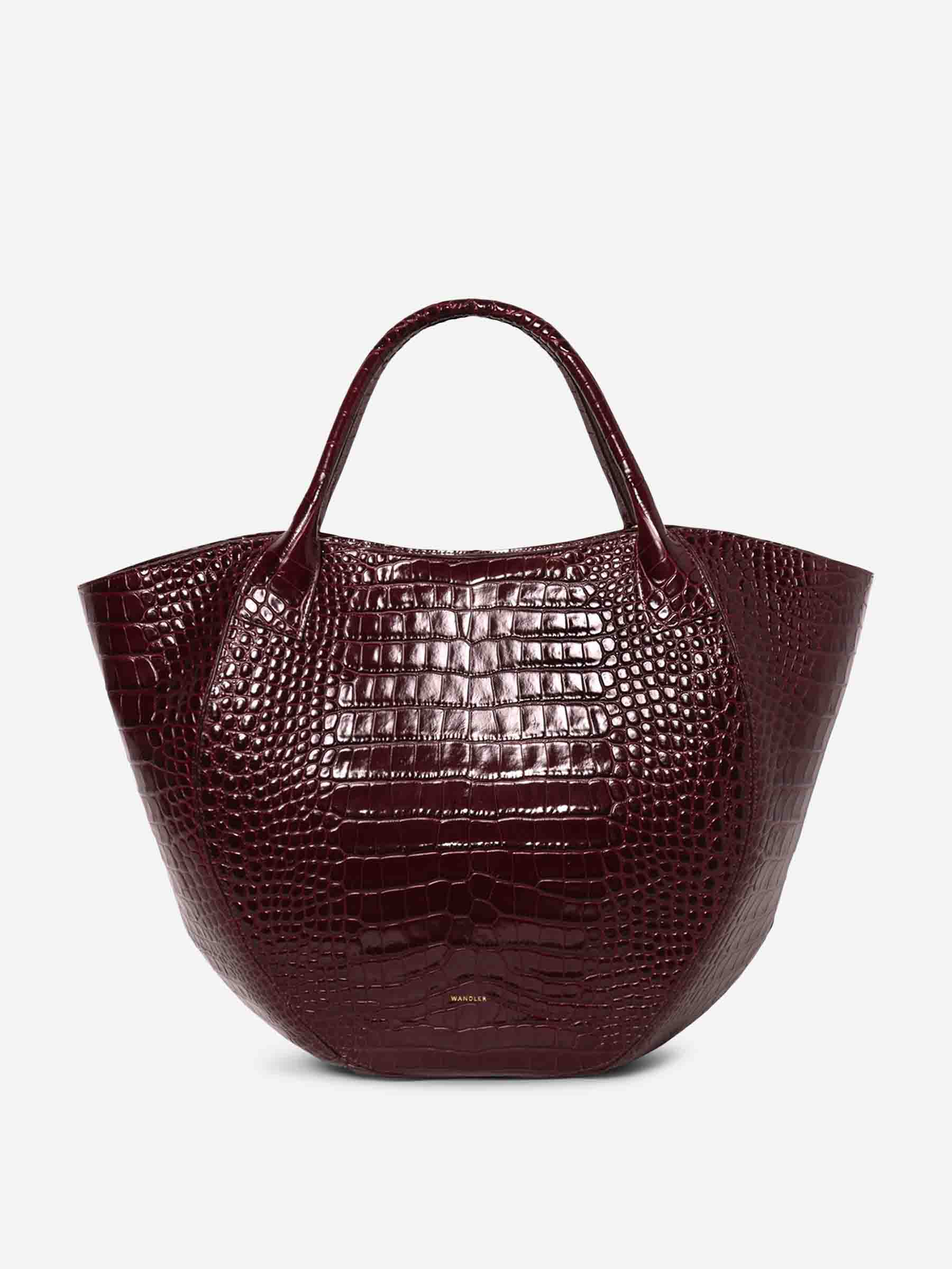 Wandler Mujer Barcelona Bolso Tote Hortensia color Burdeos sku 810-008281 01 - Foto 1