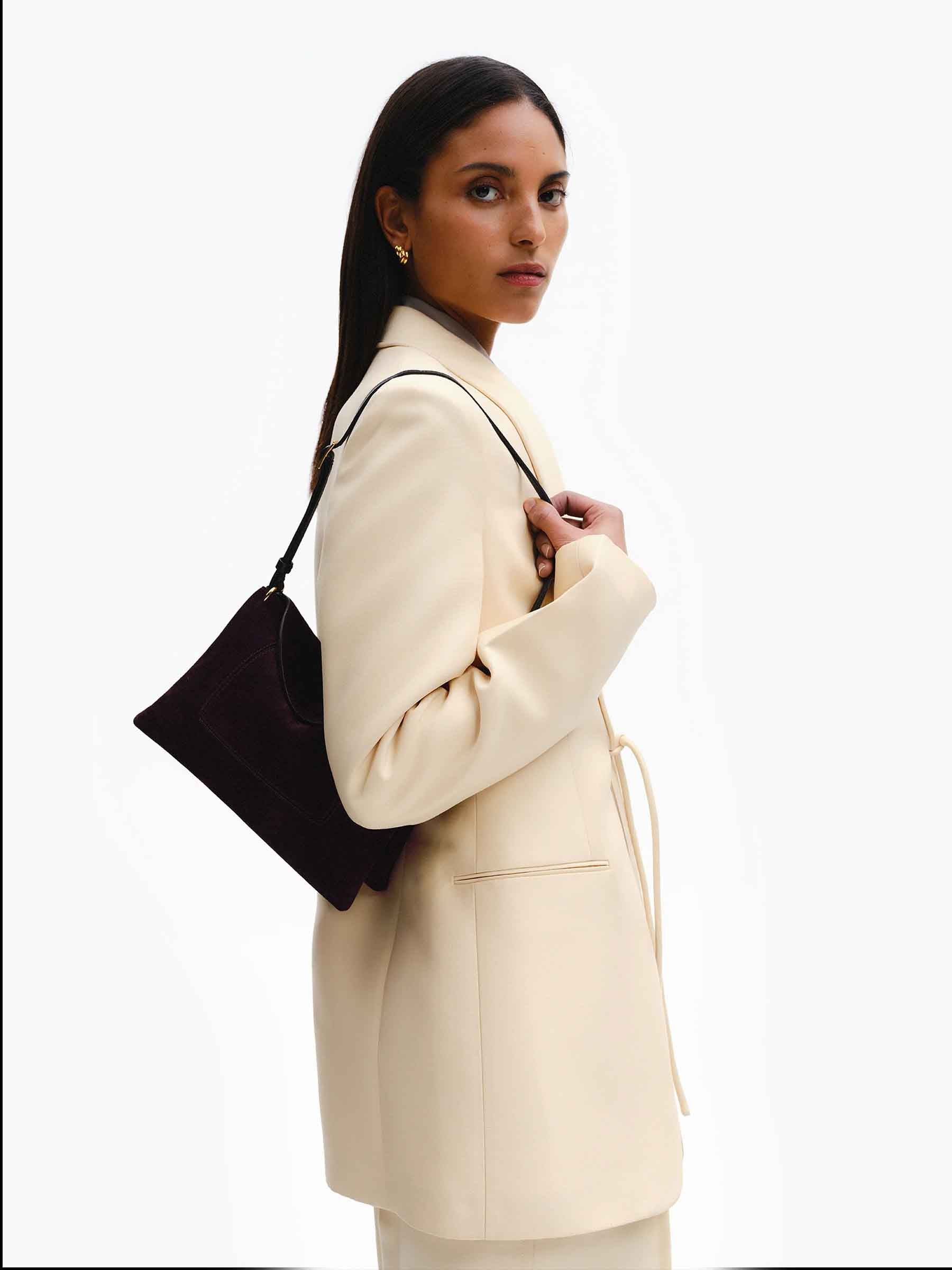 Wandler Mujer Barcelona Bolso Slouch Penelope color Burdeos sku 810-008282 07 - Foto 2