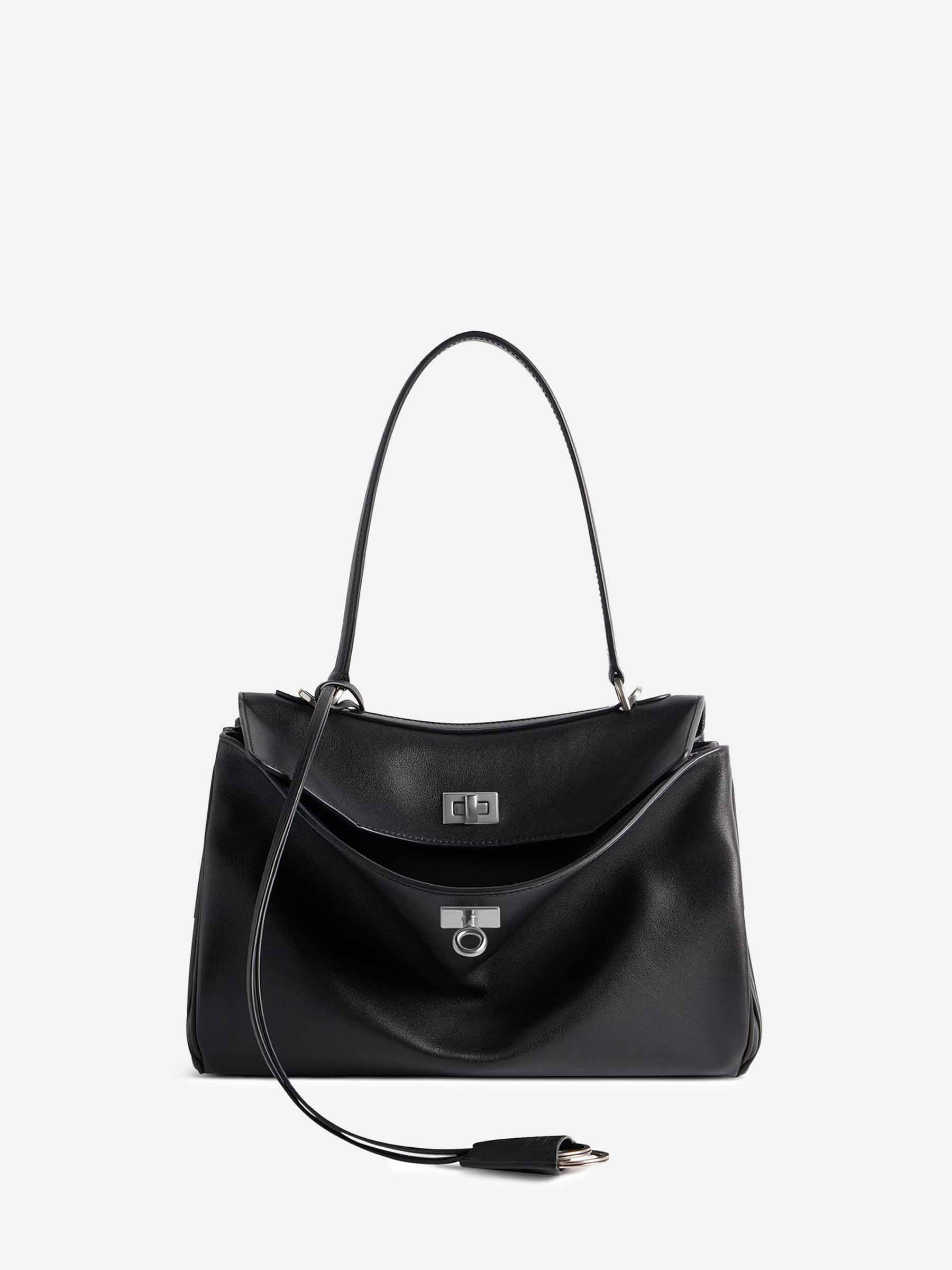 Balenciaga Mujer Barcelona Bolso Mano Rodeo Pequeño color Negro sku 810-008285 00 - Foto 1
