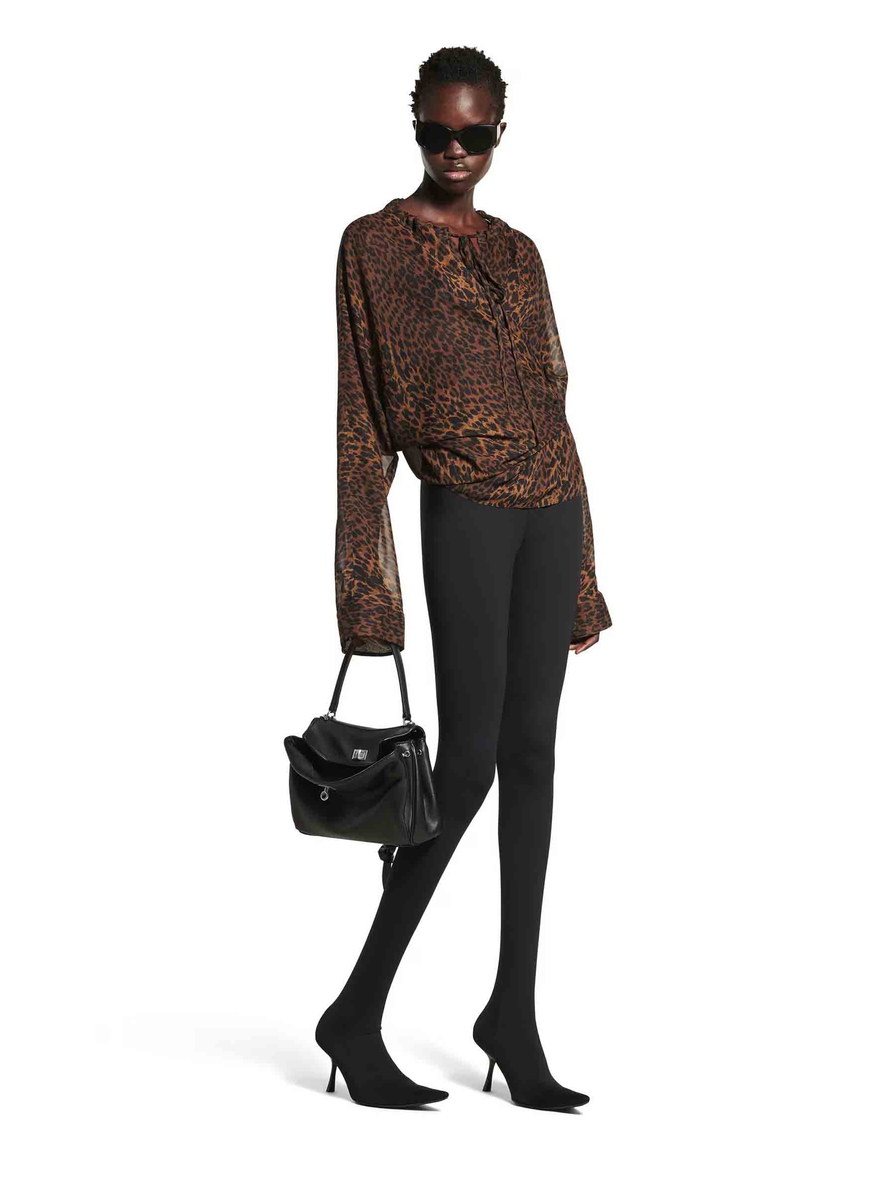 Balenciaga Mujer Barcelona Bolso Mano Rodeo Pequeño color Negro sku 810-008285 00 - Foto 2