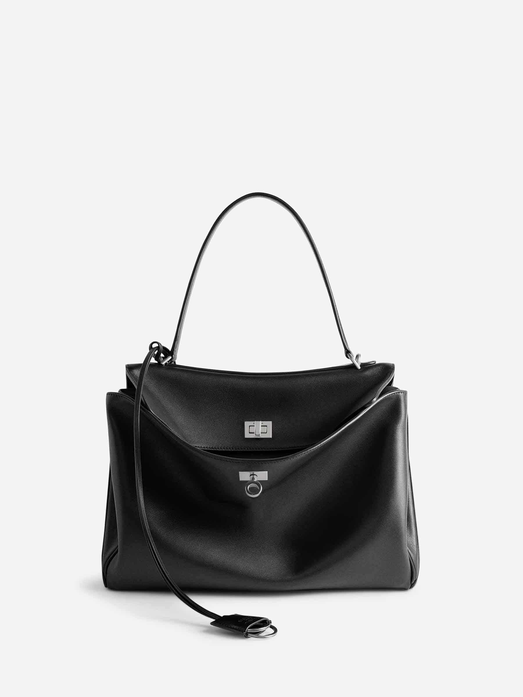 Balenciaga Mujer Barcelona Bolso Mano Rodeo Mediano color Negro sku 810-008286 00 - Foto 1