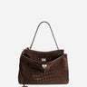 Balenciaga Mujer Barcelona Bolso Mano Rodeo color Marrón Oscuro sku 810-008288 01 - Foto 1