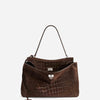 Balenciaga Mujer Barcelona Bolso Mano Rodeo color Marrón Oscuro sku 810-008288 01 - Foto 1
