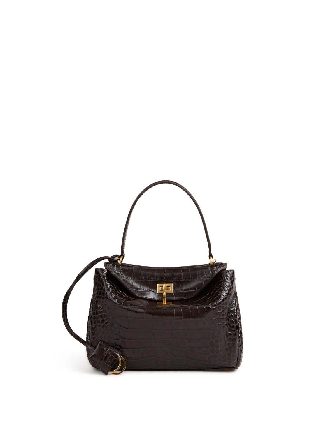 Balenciaga Mujer Barcelona Bolso Mano Rodeo color Marrón Oscuro sku 810-008289 01 - Foto 1