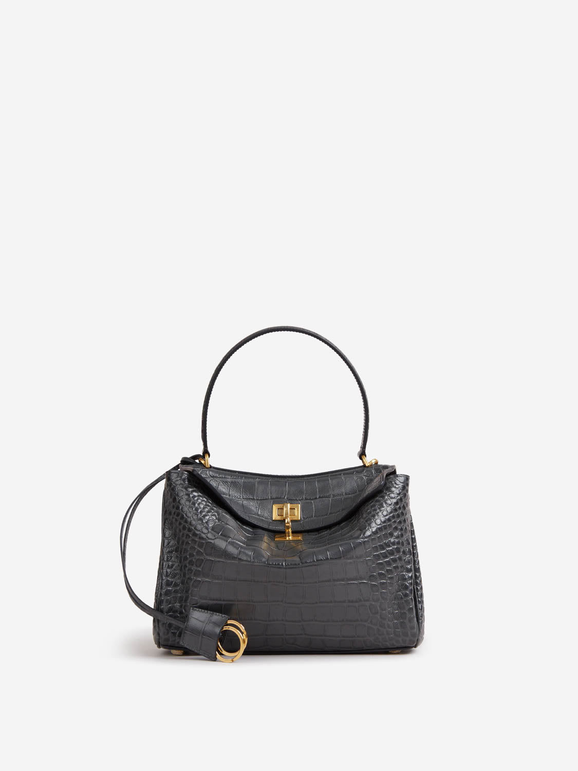 Balenciaga Mujer Barcelona Bolso Mano Rodeo color Gris Antracita sku 810-008292 01 - Foto 1