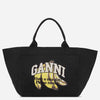 Ganni Mujer Barcelona Bolso Tote Banana Print XXL color Negro sku 810-008297 01 - Foto 1
