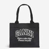 Ganni Mujer Barcelona Bolso Large Easy Shopper color Negro sku 810-008303 01 - Foto 1