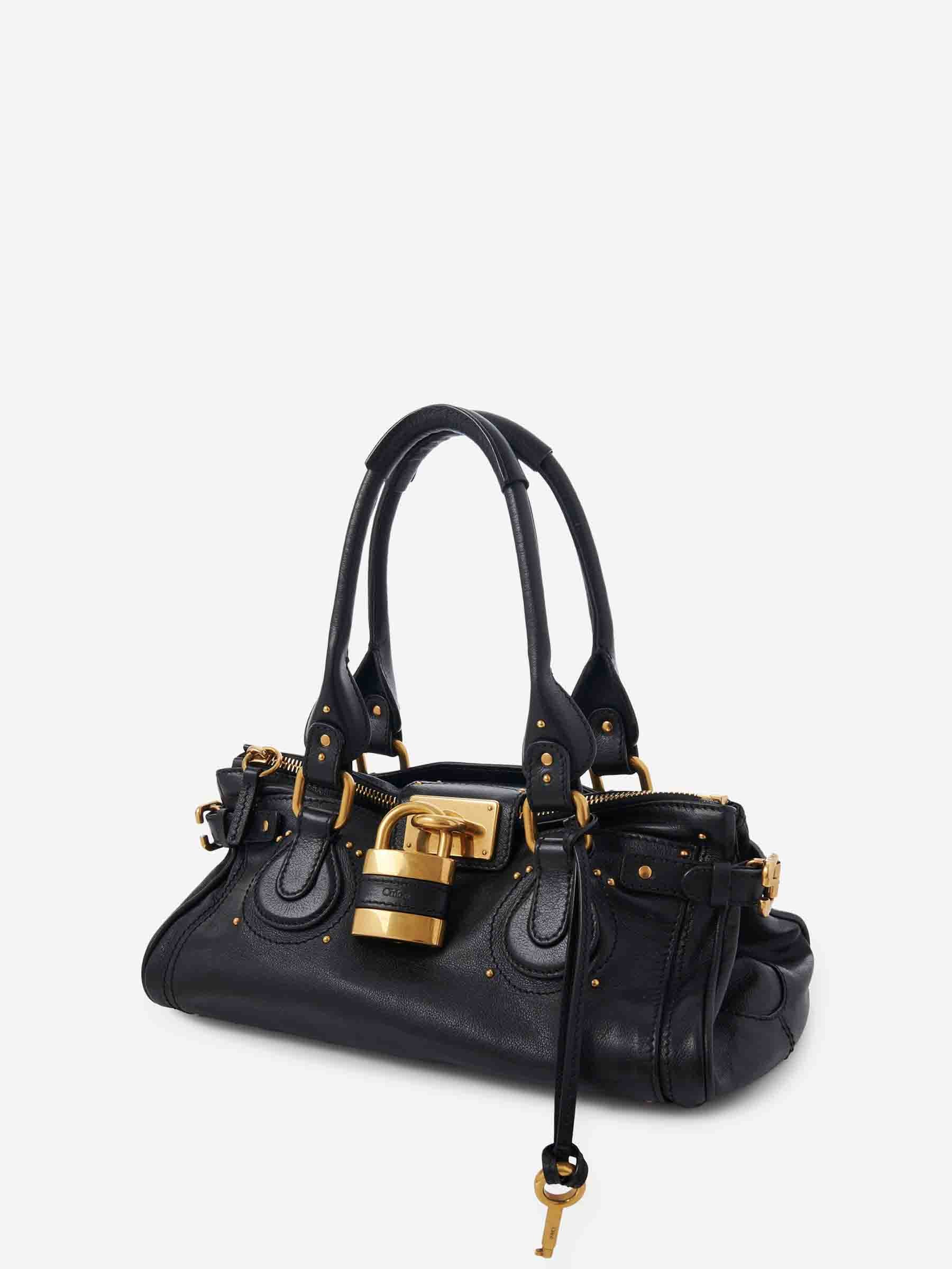 Chloé Mujer Barcelona Bolso Paddington color Negro sku 810-008316 01 - Foto 2