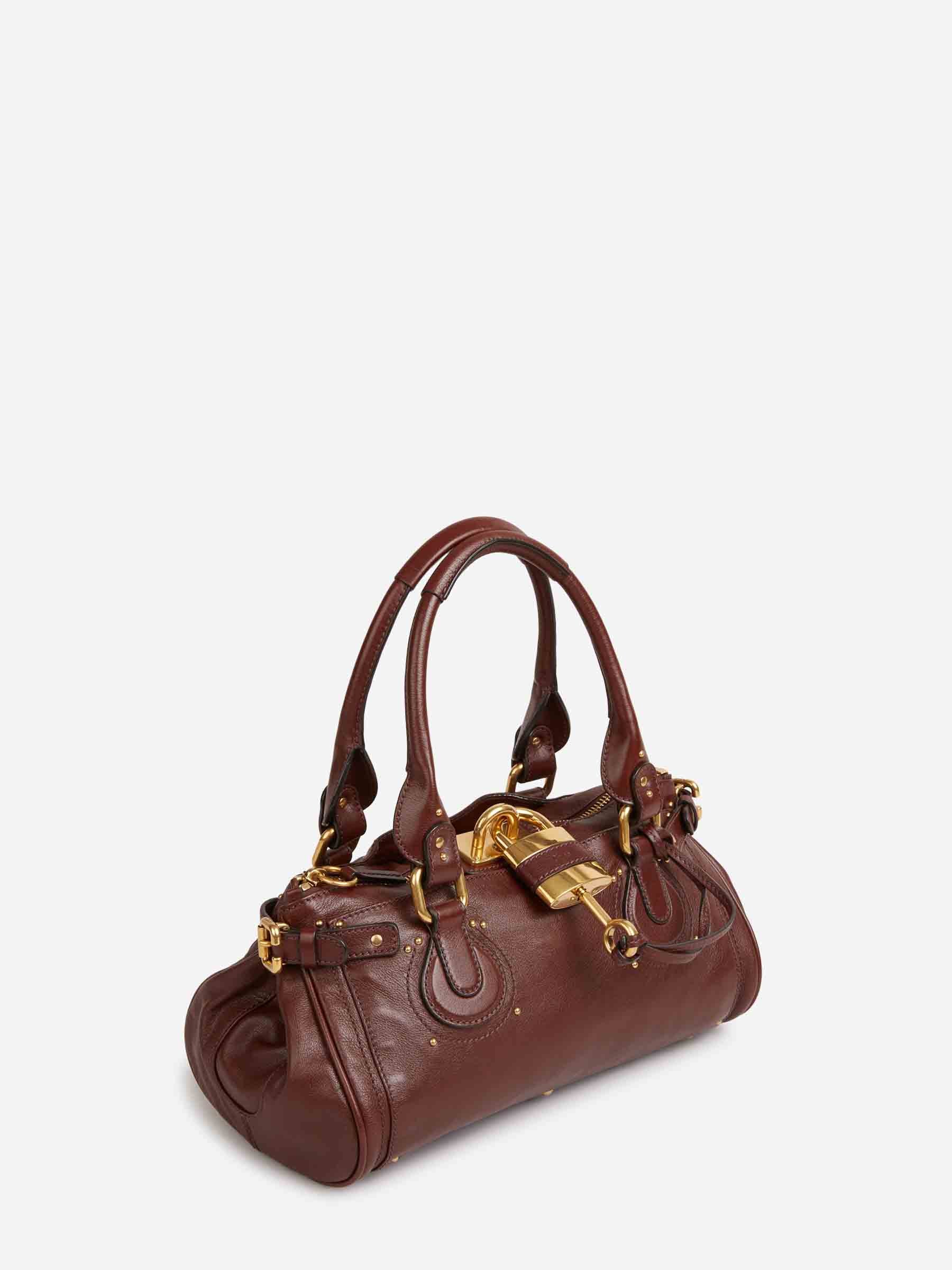 Chloé Mujer Barcelona Bolso Paddington color Burdeos sku 810-008316 02 - Foto 2