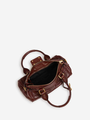 Chloé Mujer Barcelona Bolso Paddington color Burdeos sku 810-008316 02 - Foto 4