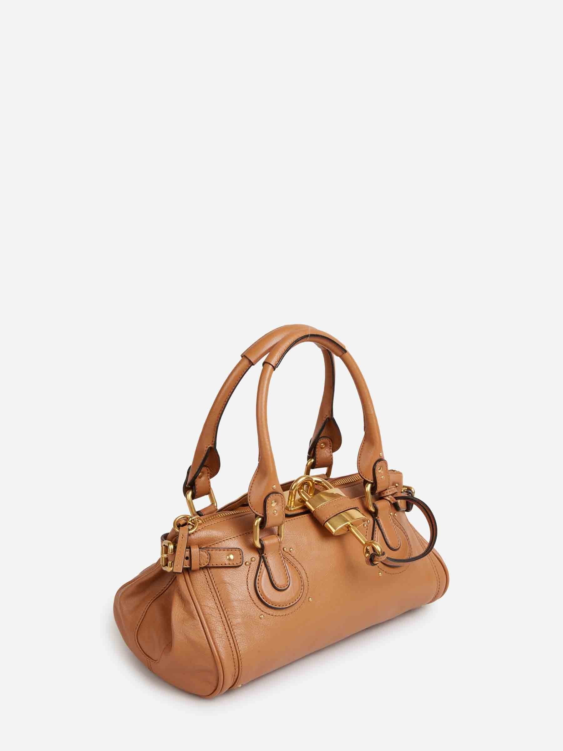 Chloé Mujer Barcelona Bolso Paddington color Camel sku 810-008316 03 - Foto 2