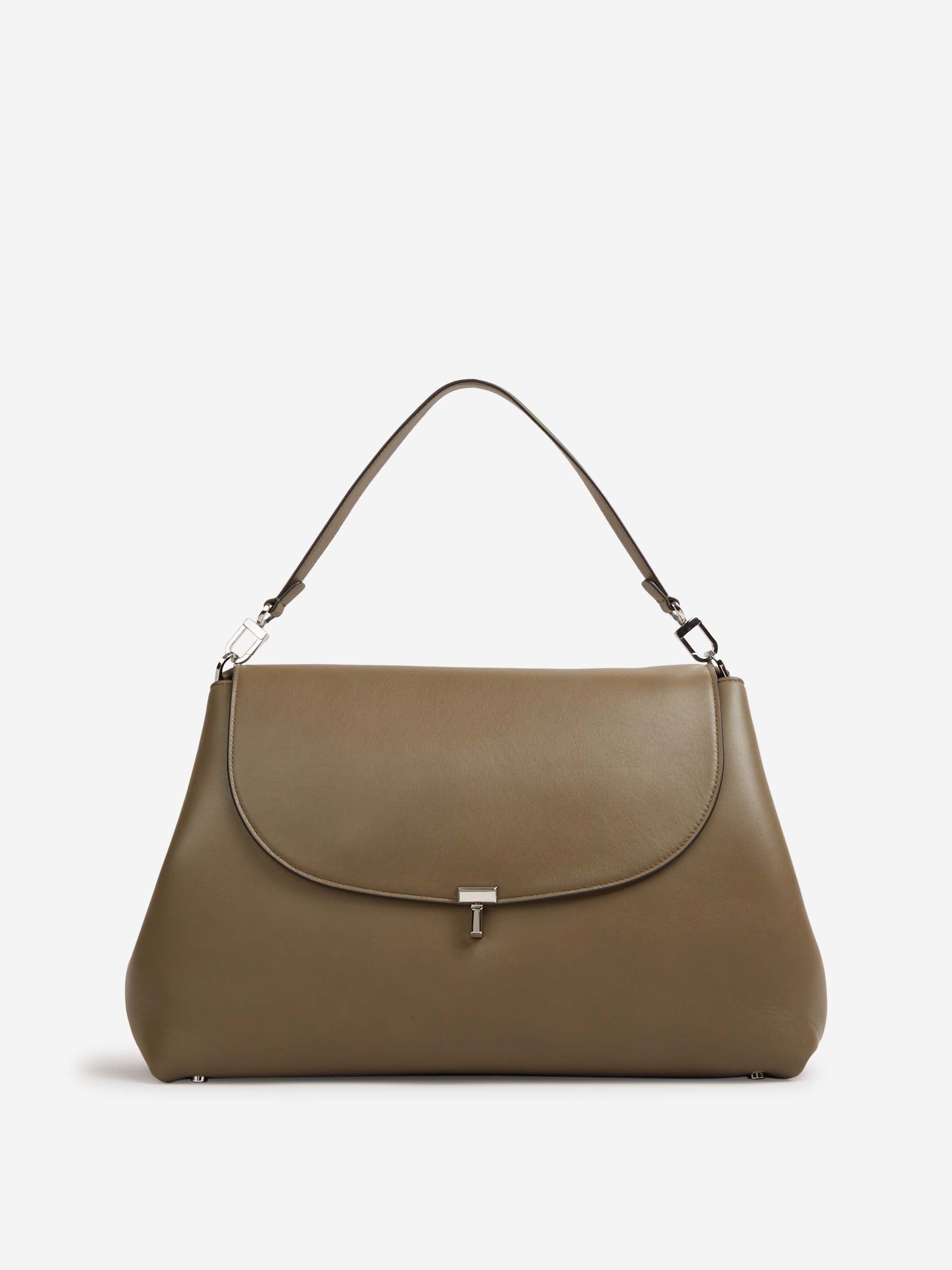 TOTEME Mujer Barcelona Bolso Bandolera T-Lock color Verde Militar sku 810-008323 01 - Foto 1