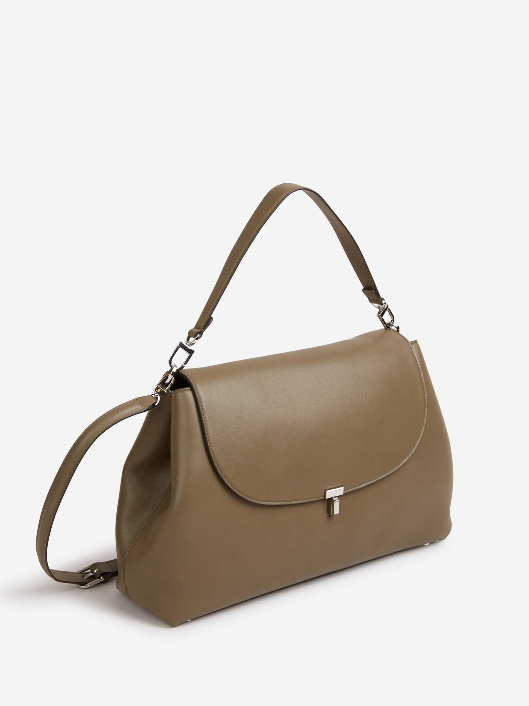 TOTEME Mujer Barcelona Bolso Bandolera T-Lock color Verde Militar sku 810-008323 01 - Foto 2
