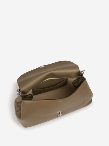 TOTEME Mujer Barcelona Bolso Bandolera T-Lock color Verde Militar sku 810-008323 01 - Foto 4