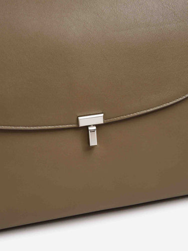 TOTEME Mujer Barcelona Bolso Bandolera T-Lock color Verde Militar sku 810-008323 01 - Foto 5
