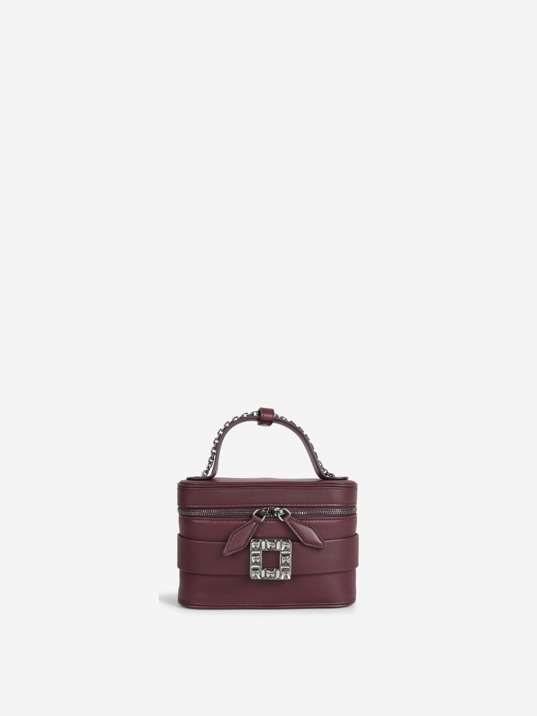 Roger Vivier Mujer Barcelona Bolso Embellished Zipped Tote color Burdeos sku 810-008325 01 - Foto 1