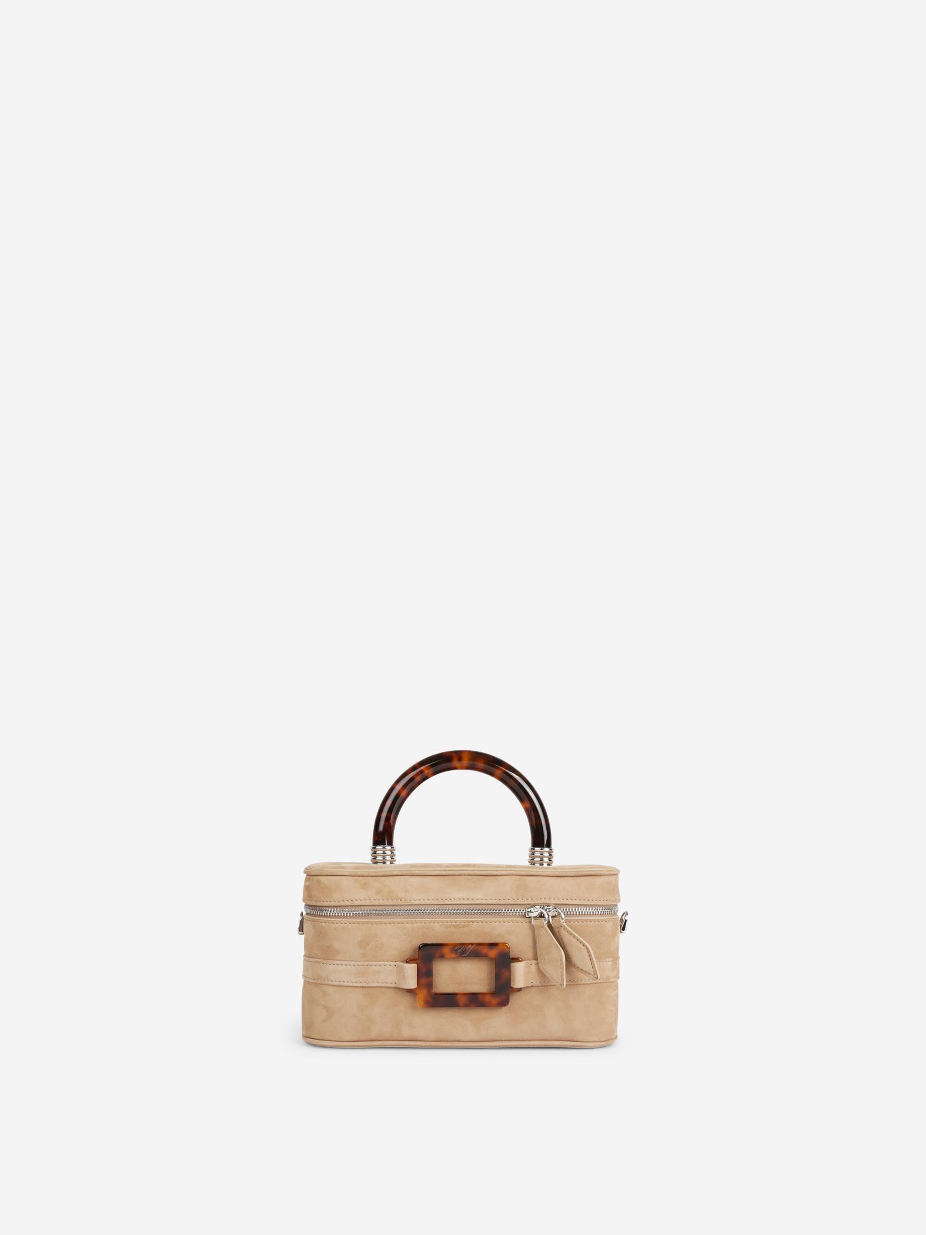 Roger Vivier Mujer Barcelona Bolso Belle Vivier Vanity Mini color Camel sku 810-008326 01 - Foto 1