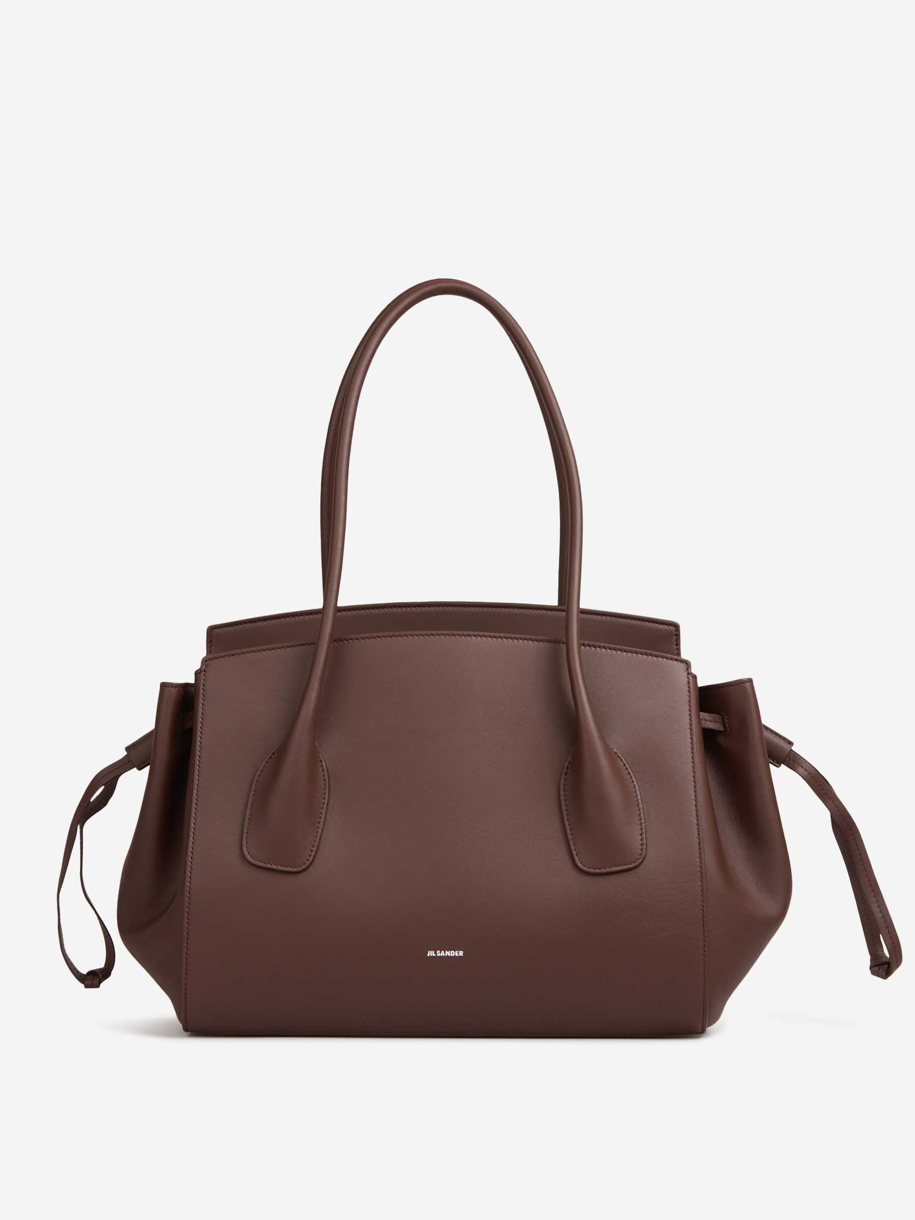 Jil Sander Mujer Barcelona Bolso Hombro Voyage color Marrón Oscuro sku 810-008344 01 - Foto 1