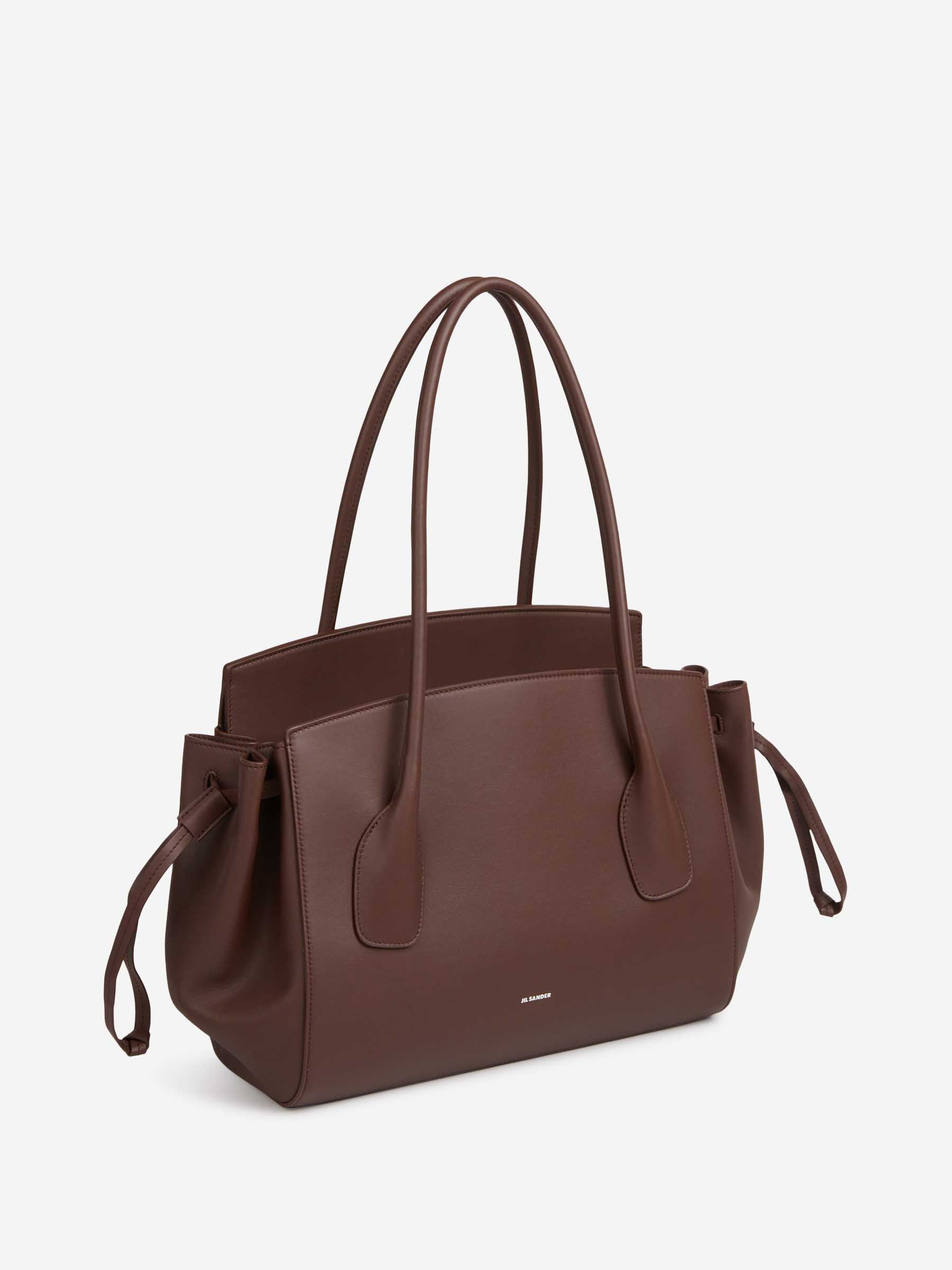 Jil Sander Mujer Barcelona Bolso Hombro Voyage color Marrón Oscuro sku 810-008344 01 - Foto 2