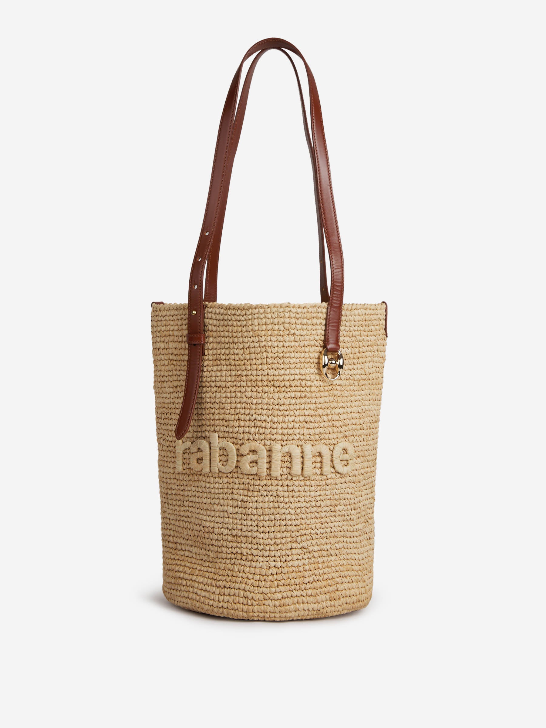 Rabanne Mujer Barcelona Bolso Tote Rafia color Negro sku 810-008345 01 - Foto 1