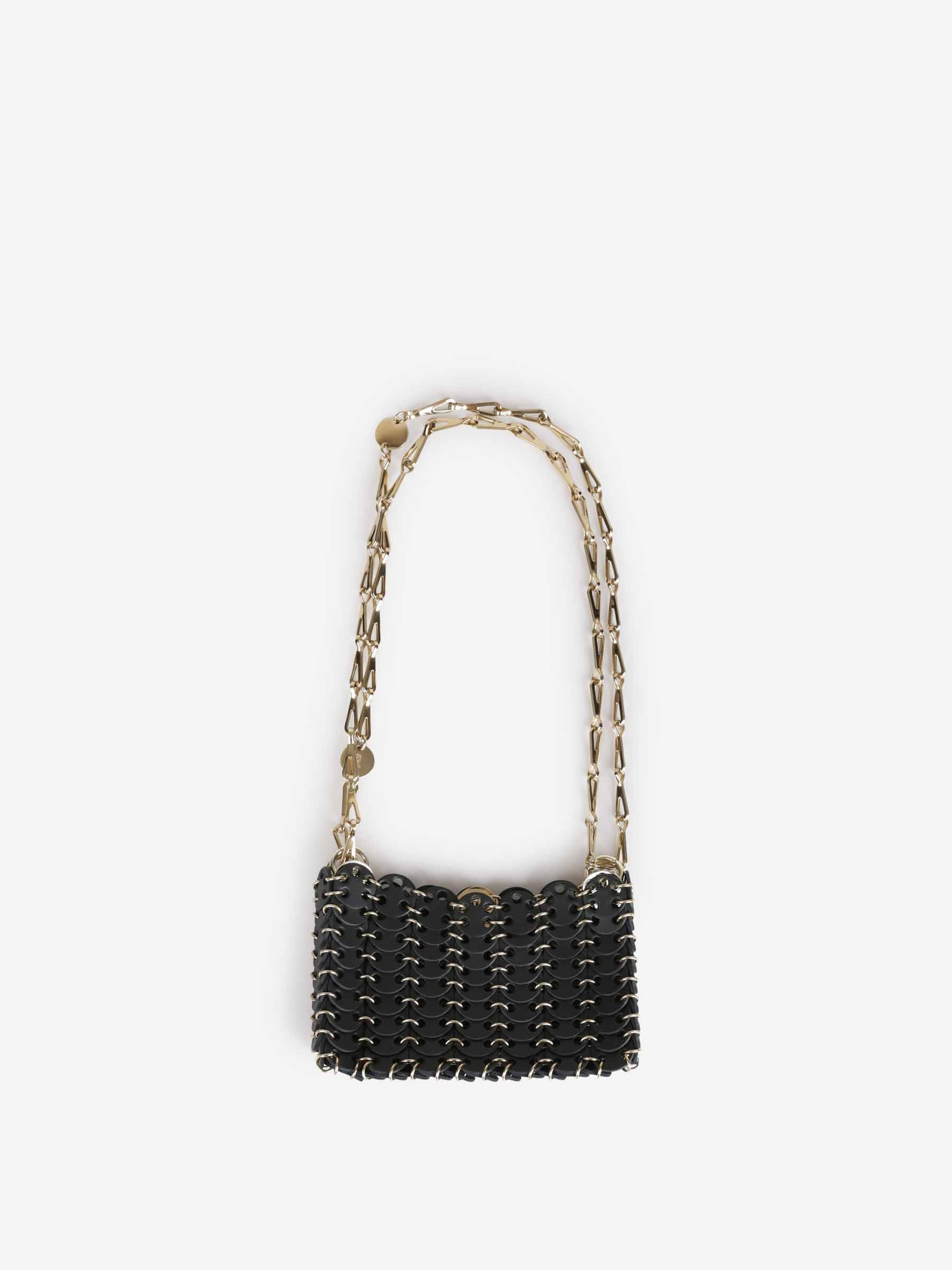 Rabanne Mujer Barcelona Bolso 1969 Nano color Negro sku 810-008346 01 - Foto 1