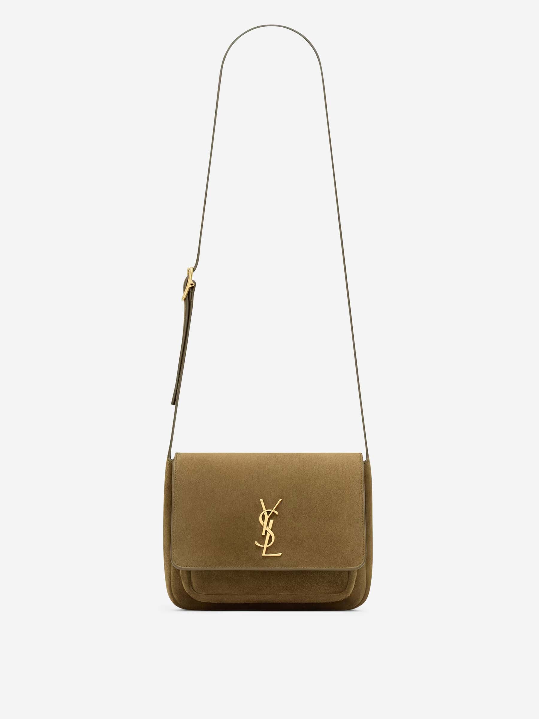 Saint Laurent Mujer Barcelona Bolso Hombro Niki Satchel color Verde Militar sku 810-008361 01 - Foto 1