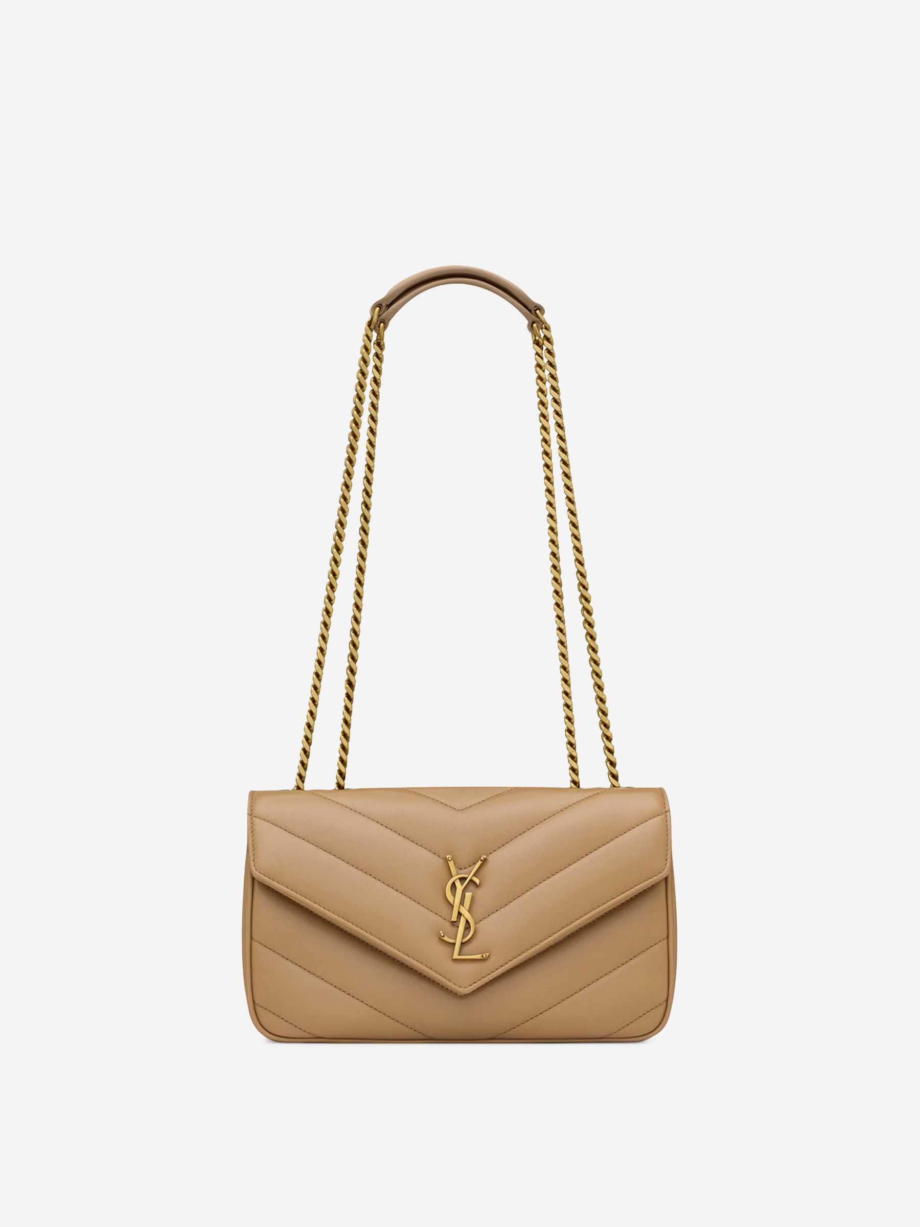 Saint Laurent Mujer Barcelona Bolso Hombro Loulou color Camel sku 810-008364 01 - Foto 1