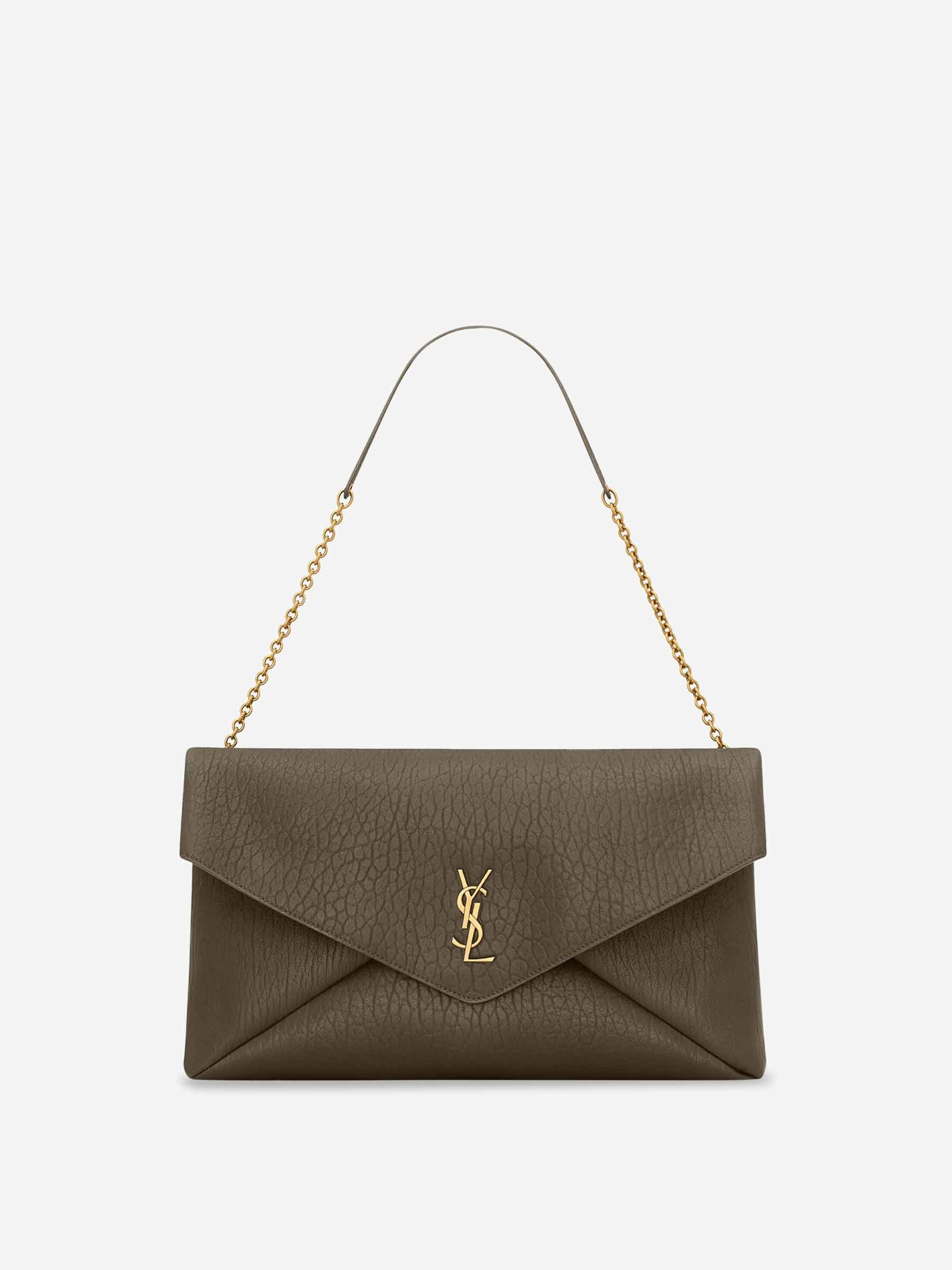 Saint Laurent Mujer Barcelona Bolso Cassandre Piel color Verde Militar sku 810-008370 02 - Foto 1