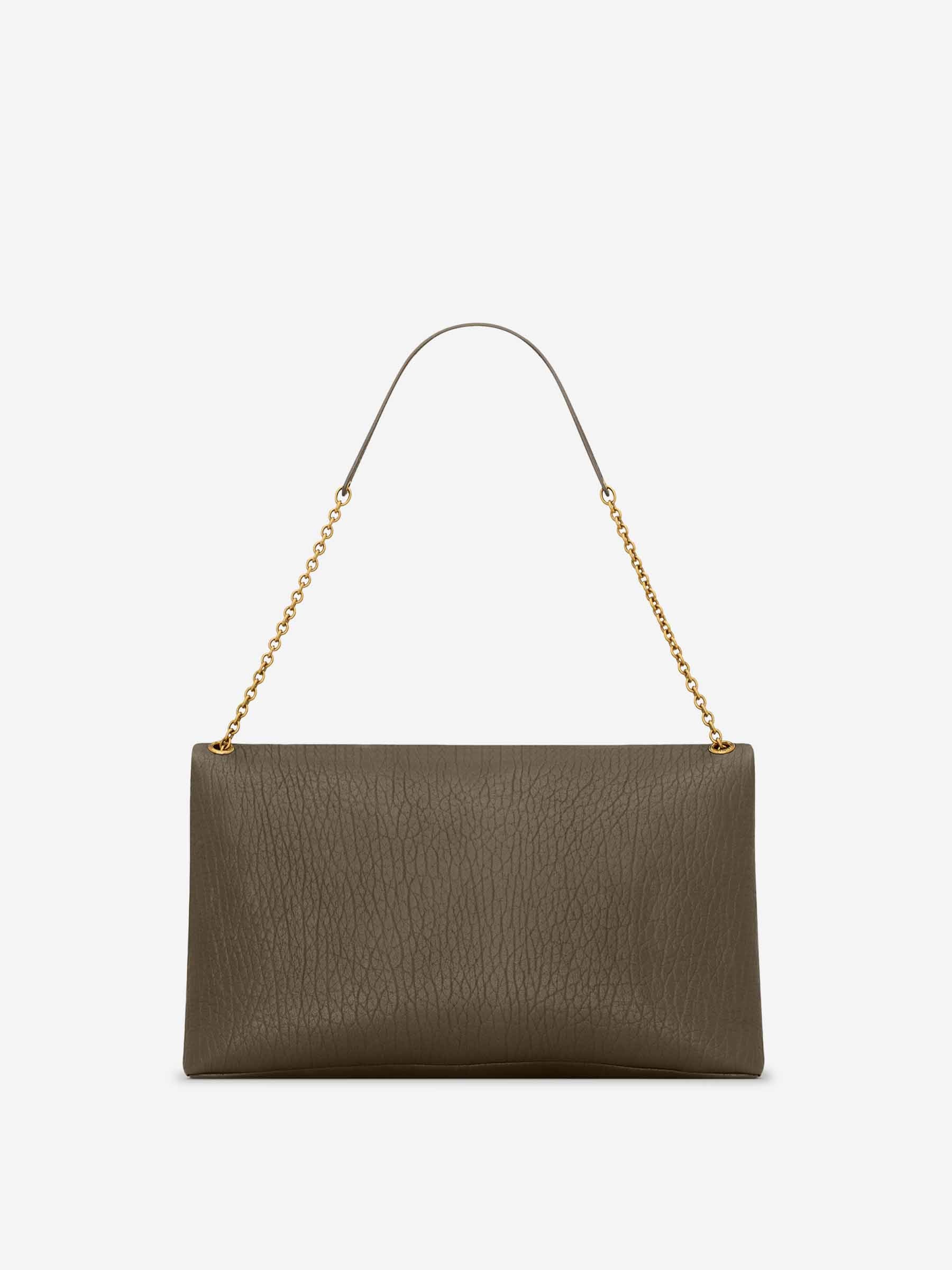 Saint Laurent Mujer Barcelona Bolso Cassandre Piel color Verde Militar sku 810-008370 02 - Foto 2