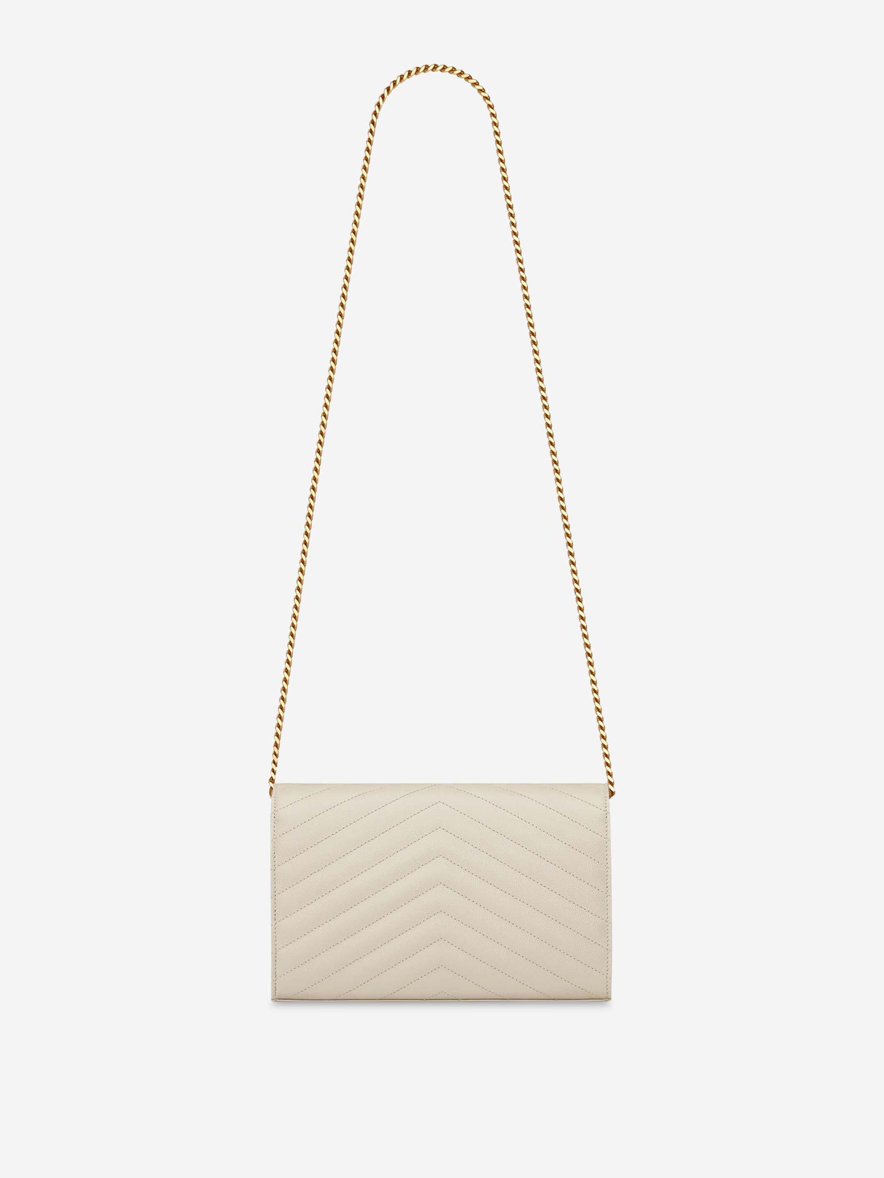 Saint Laurent Mujer Barcelona Bolso Hombro Cassandre color Beige sku 810-008376 01 - Foto 2
