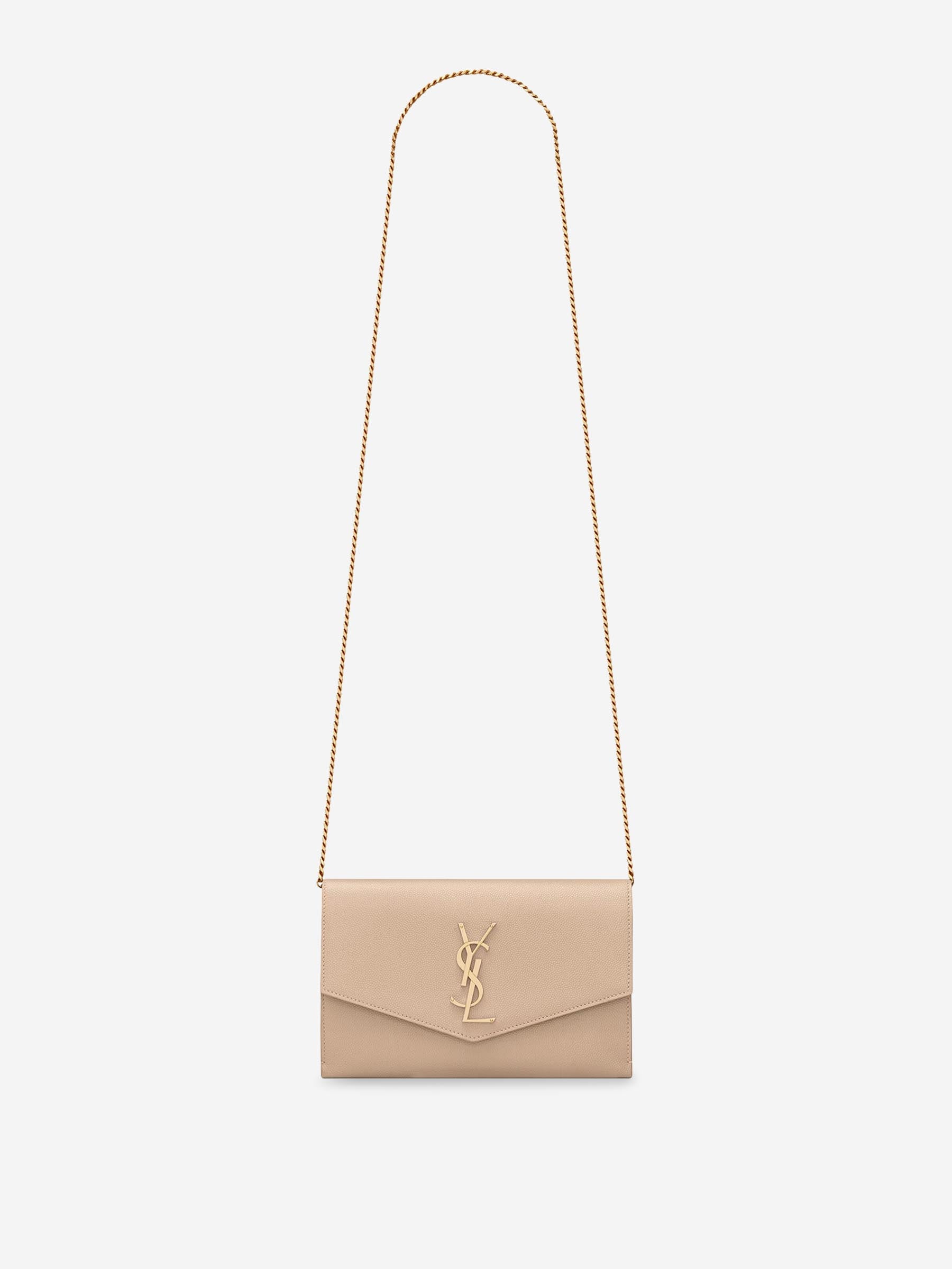Saint Laurent Mujer Barcelona Bolso Cartera Pochette color Nude sku 810-008382 01 - Foto 1