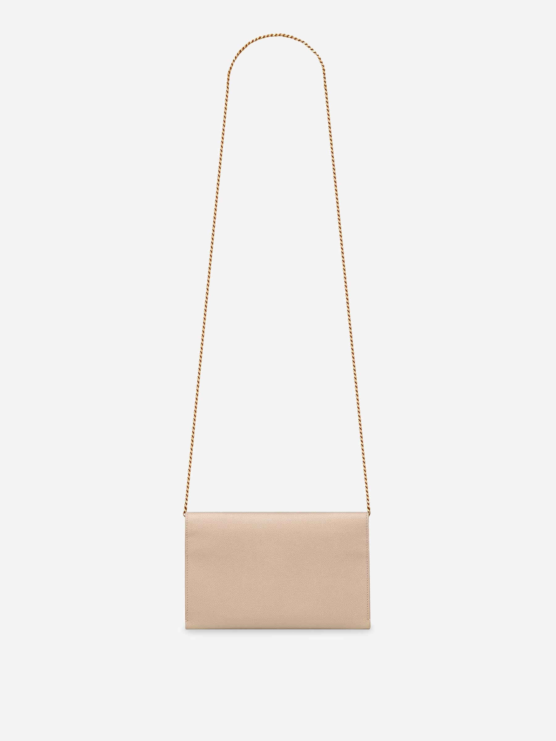 Saint Laurent Mujer Barcelona Bolso Cartera Pochette color Nude sku 810-008382 01 - Foto 2