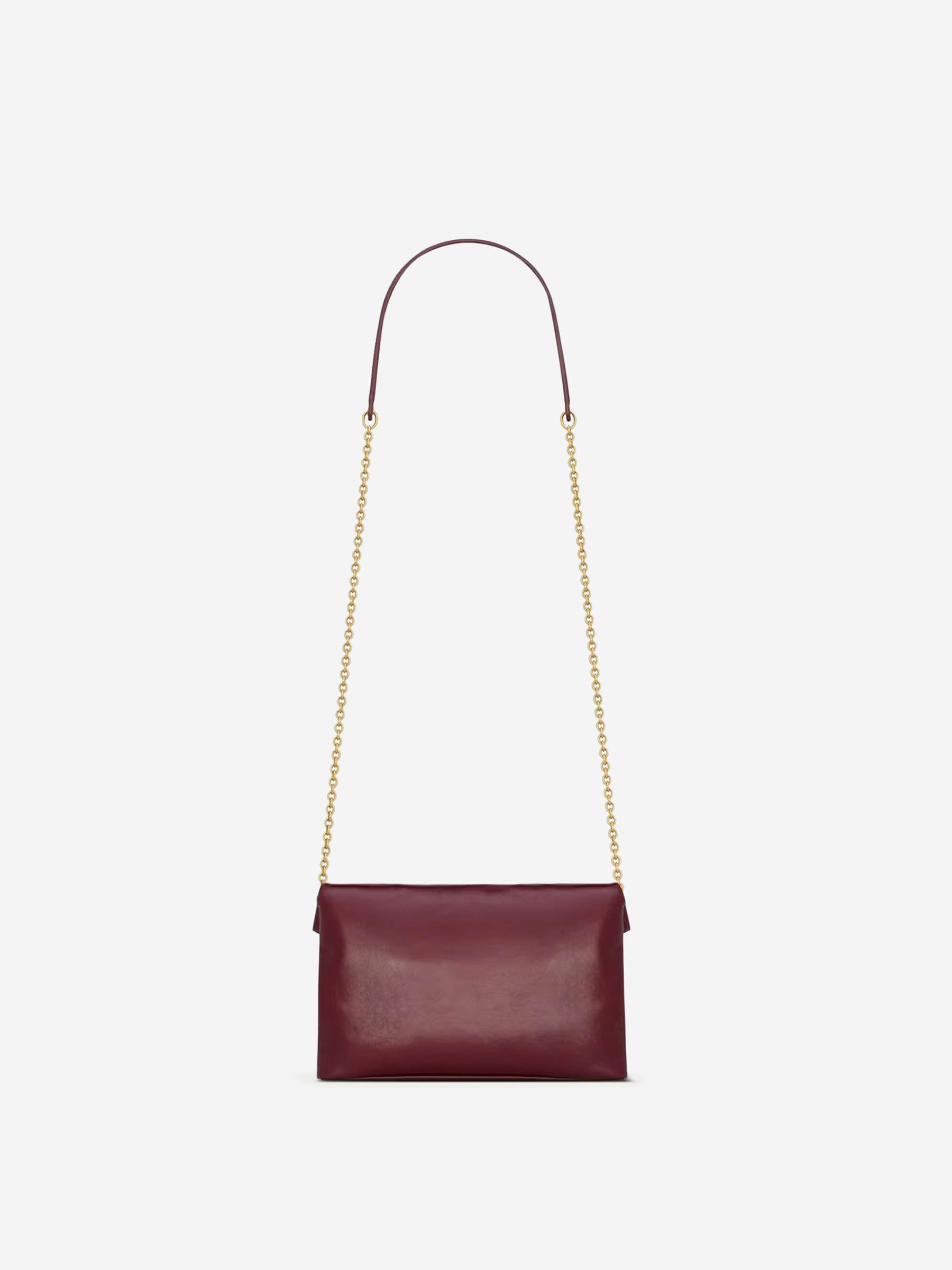 Saint Laurent Mujer Barcelona Bolso Pochette Cassandre color Burdeos sku 810-008386 01 - Foto 2