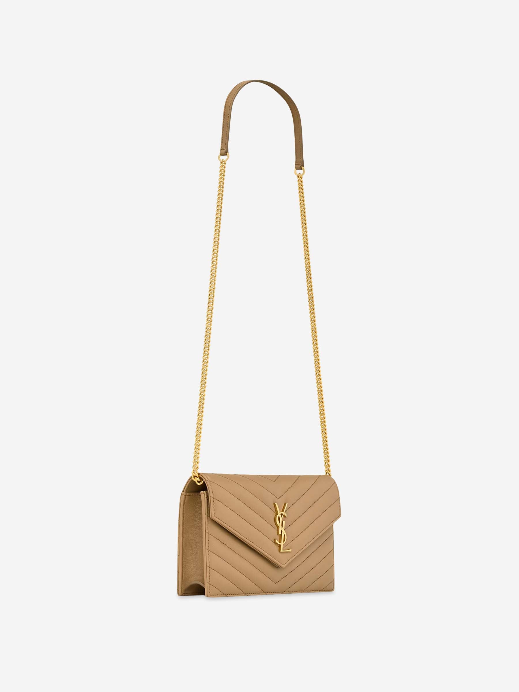 Saint Laurent Mujer Barcelona Bolso Cassandre Cadena color Nude sku 810-008387 02 - Foto 2
