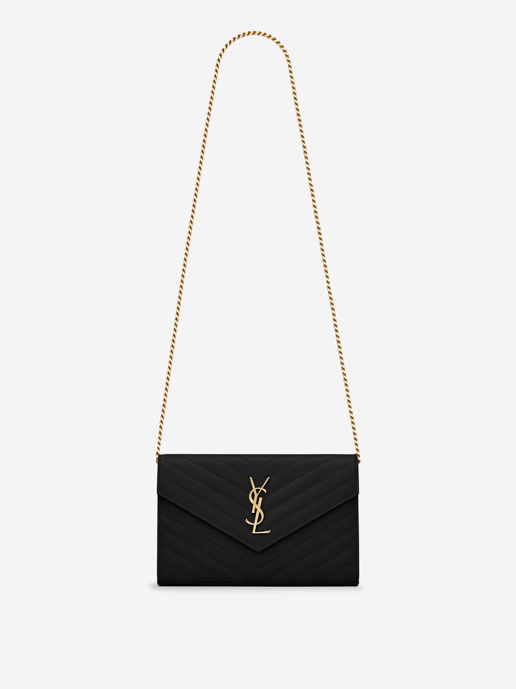 Saint Laurent Mujer Barcelona Bolso Cartera Cassandre color Negro sku 810-008392 01 - Foto 1