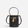 Alaïa Mujer Barcelona Bolso Bombonera Cilíndrico color Negro sku 810-008422 01 - Foto 1