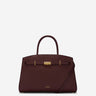 DeMellier Mujer Barcelona Bolso The Midi Hudson color Burdeos sku 810-008437 01 - Foto 1