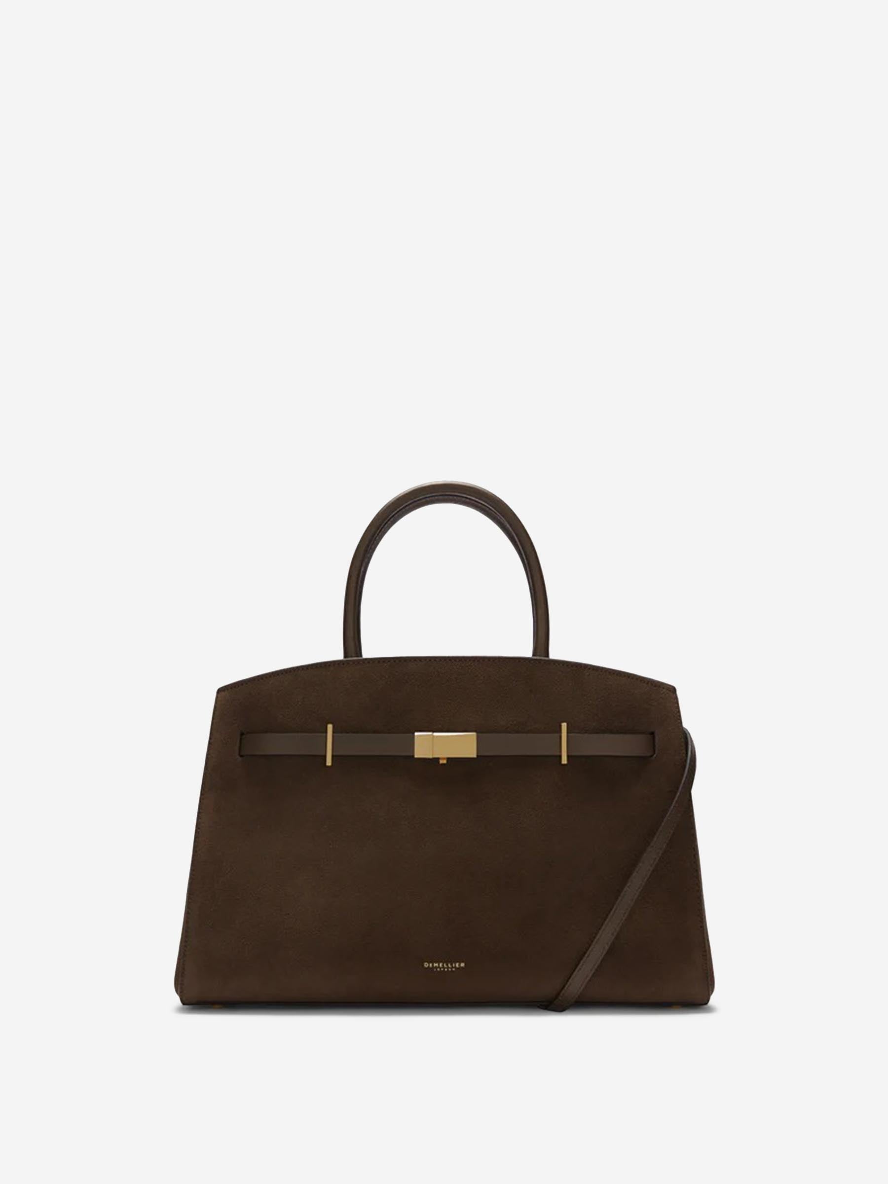 DeMellier Mujer Barcelona Bolso The Midi Hudson color Marrón Oscuro sku 810-008437 02 - Foto 1