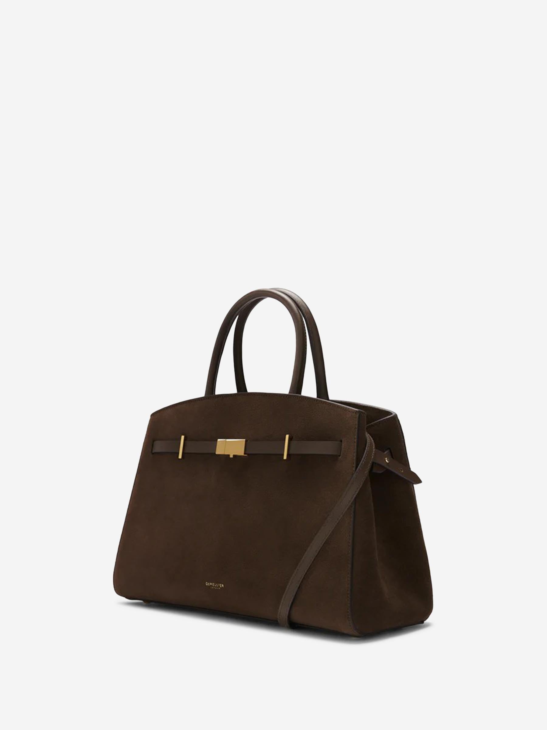 DeMellier Mujer Barcelona Bolso The Midi Hudson color Marrón Oscuro sku 810-008437 02 - Foto 2