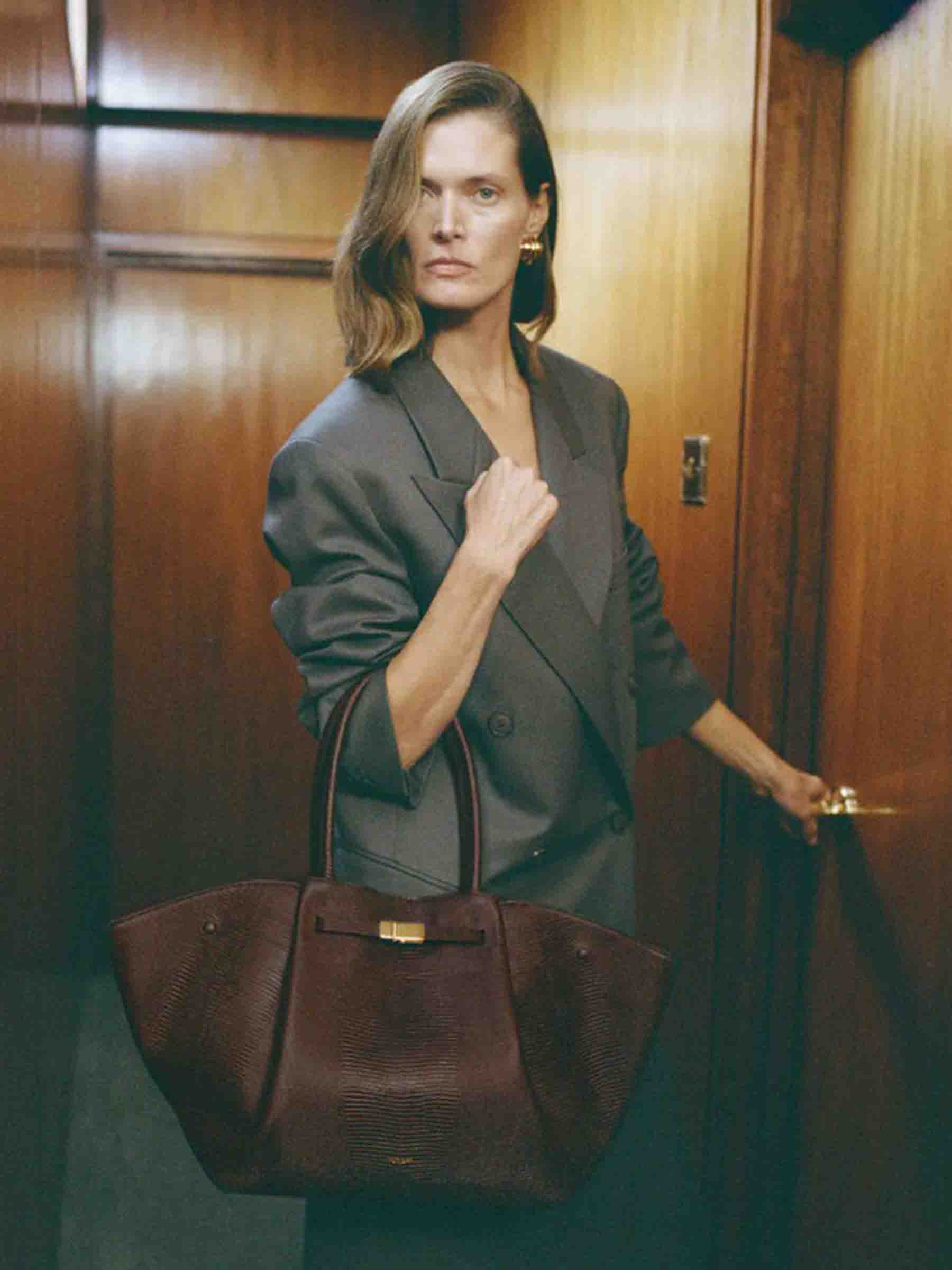 DeMellier Mujer Barcelona Bolso New York Piel color Marrón Oscuro sku 810-008438 01 - Foto 2
