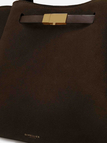 DeMellier Mujer Barcelona Bolso The Midi New York color Marrón Oscuro sku 810-008442 01 - Foto 5