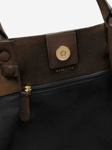 DeMellier Mujer Barcelona Bolso The Midi New York color Marrón Oscuro sku 810-008442 01 - Foto 6