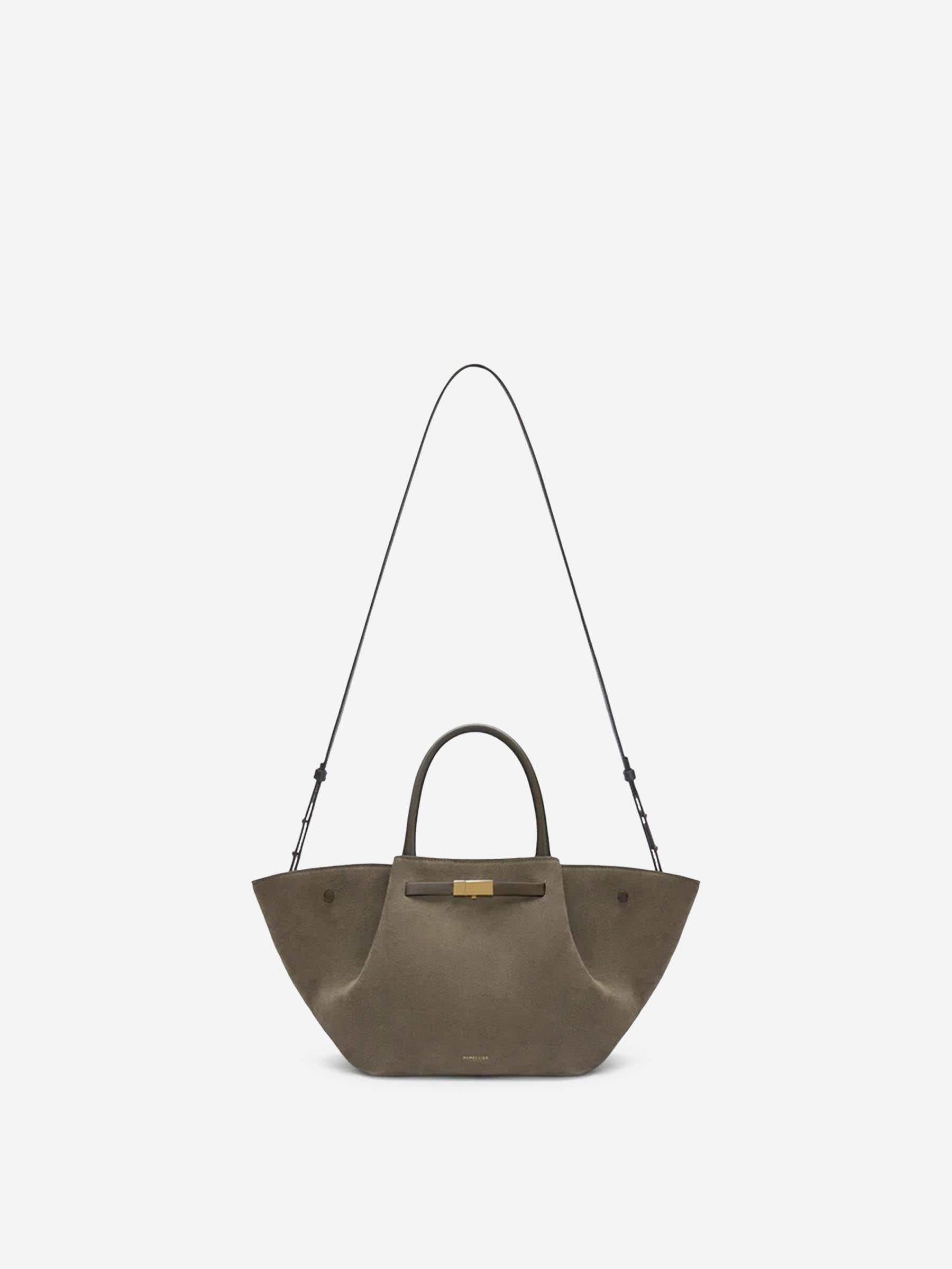 DeMellier Mujer Barcelona Bolso Hombro The Midi New York color Verde Militar sku 810-008442 02 - Foto 2