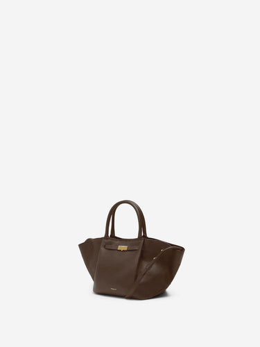 DeMellier Mujer Barcelona Bolso The Midi New York color Marrón sku 810-008442 04 - Foto 2