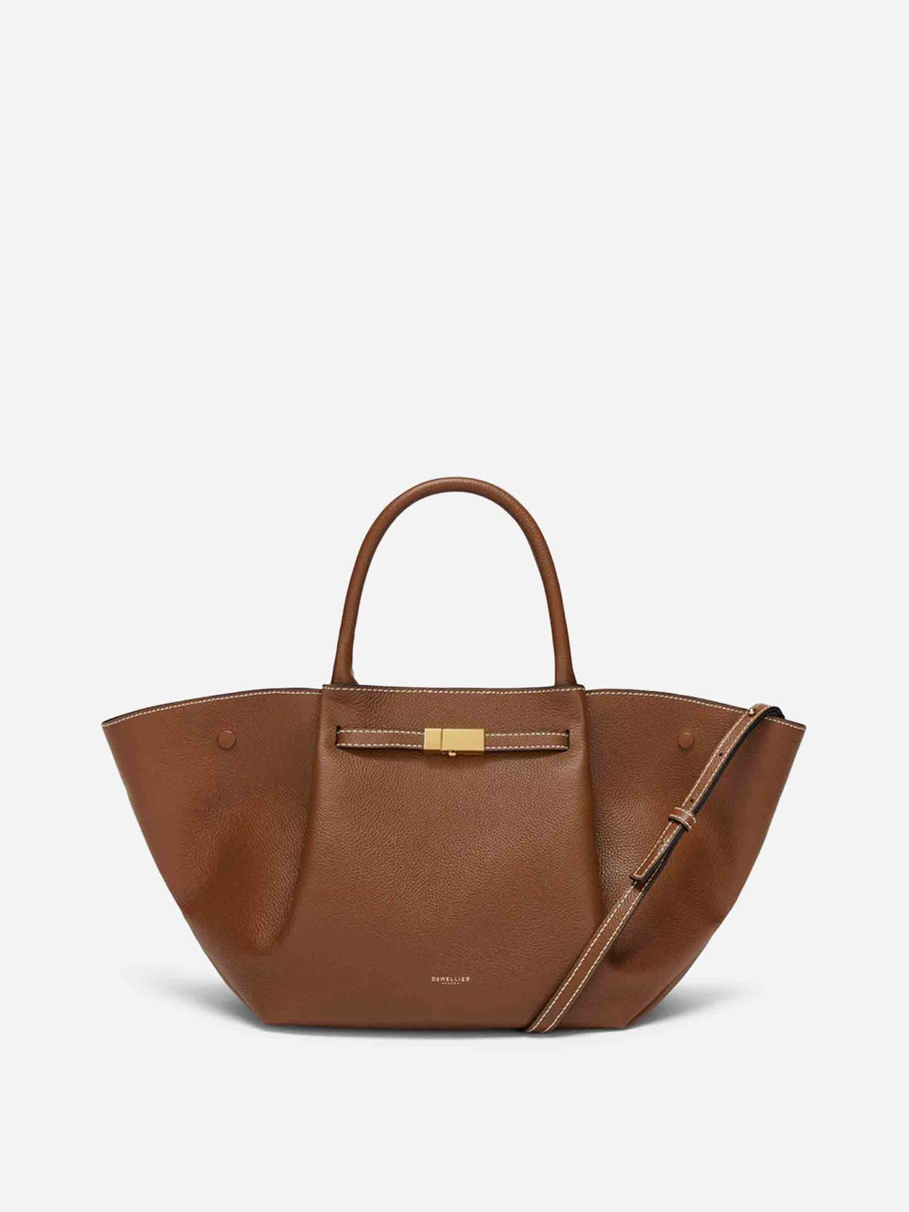 DeMellier Mujer Barcelona Bolso Hombro The Midi New York color Camel sku 810-008442 05 - Foto 1
